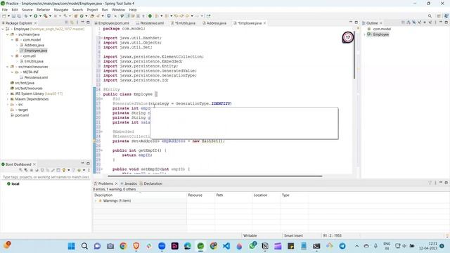 How to Solve Granularity Mismatch in Object Oriented Representation using JPA Hibernate ORM in MySQ смотреть онлайн