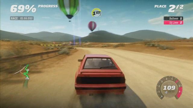 Forza Horizon: 1983 Audi Quattro vs Balloon (1080p) смотреть онлайн
