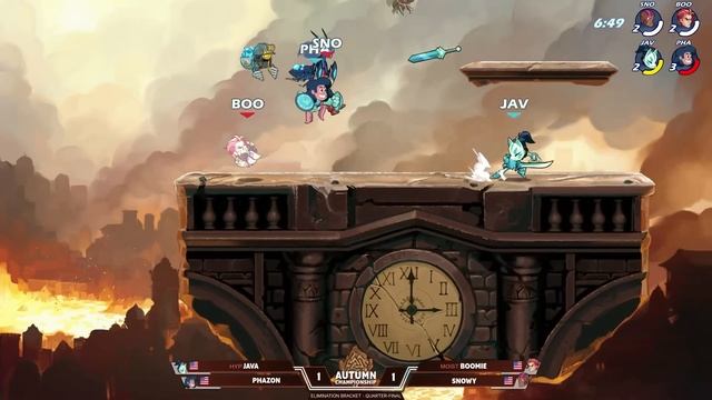 Boomie & Snowy vs Java & Phazon - Elimination Quarter-Final - Autumn Championship 2022 - 2v2 NA смотреть онлайн