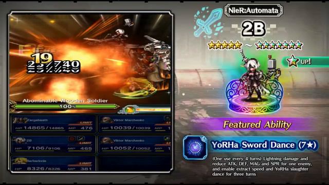[FFBE] Nier: Automata! 2B: 2 Billion Damage! смотреть онлайн