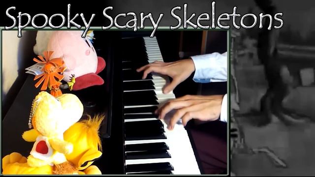 Spooky Scary Skeletons [PIANO]