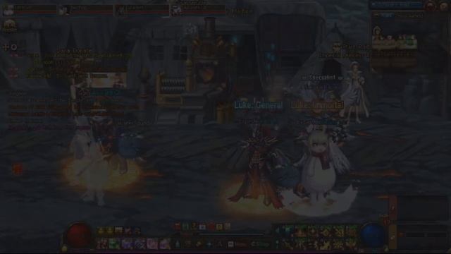 DFOG - Nagaraja Battle Sader Luke Raid Boss смотреть онлайн