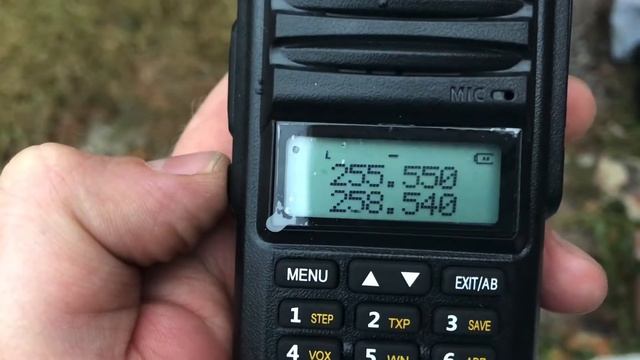 Приём Satcom на Baofeng A-58S