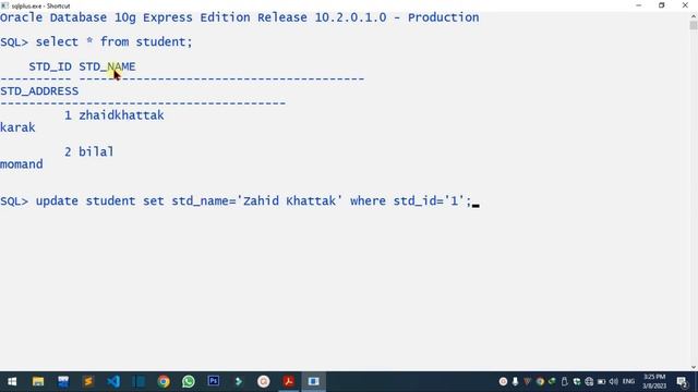 10. Update in oracle (DML) смотреть онлайн