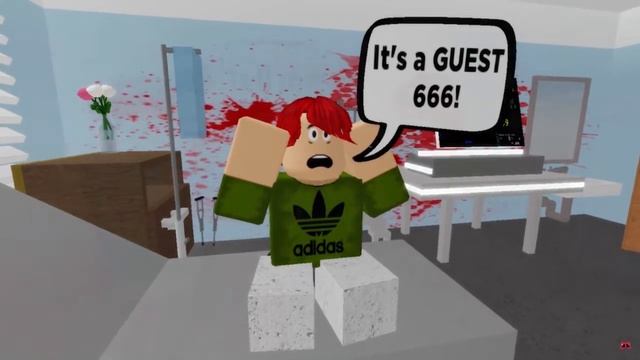 ГОСТЬ 666 - РЕАКЦИЯ [СТРАШНАЯ ИСТОРИЯ В РОБЛОКС] 2 серия смотреть онлайн