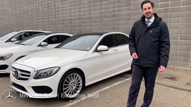 2015 C 400 Sedan for sale at Mercedes-Benz Edmonton West | Stock# PW1618 смотреть онлайн