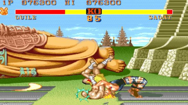 Guile vs Sagat ➤ Super Golden Edition ➤ Street Fighter 2 Hack смотреть онлайн