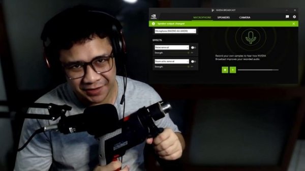 AI Eye Contact – NVIDIA Broadcast the AI that Really Works!
