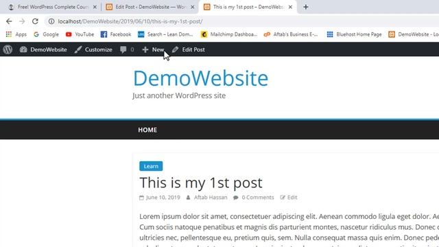 All About Posts, Pages & Categories - WordPress Course Video: 03 - Urdu / Hindi смотреть онлайн