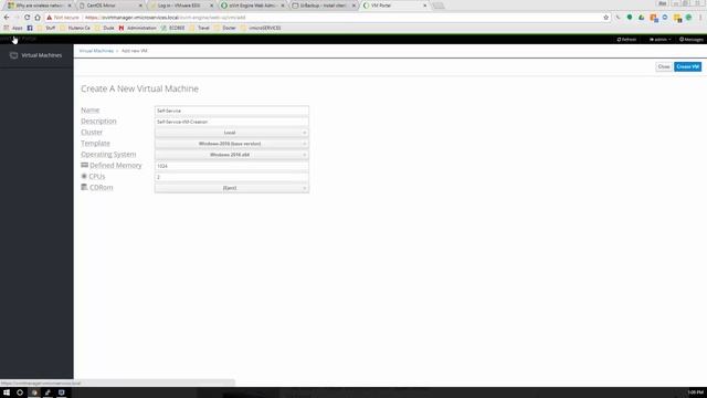Self Service VM creation with Ovirt in seconds смотреть онлайн