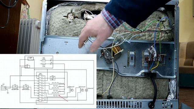 Устройство, схема, ремонт духового шкафа Whirlpool смотреть онлайн