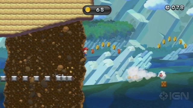 New Super Mario Bros. U Challenge Walkthrough - Triple Jump for Coins смотреть онлайн