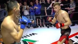 Борец против Боксера, Крутой Бой !!!