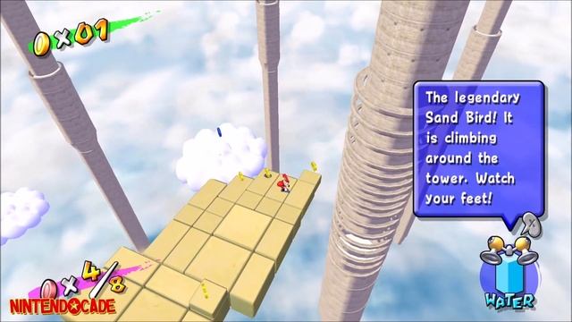HOW TO BEAT Sand Bird in Super Mario Sunshine from Super Mario 3D All Stars for Nintendo Switch смотреть онлайн