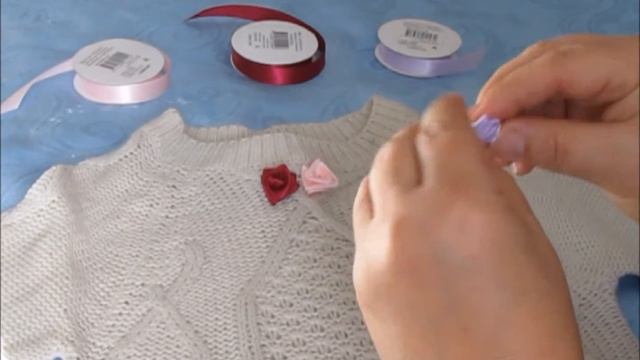 🌹 Comment faire une belle rose en ruban, très facile et très rapide смотреть онлайн