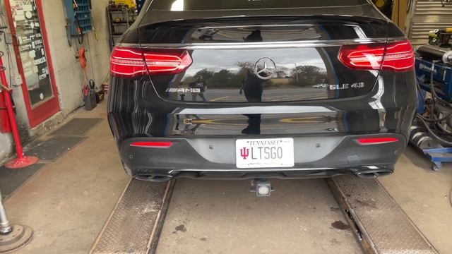 We Straight Piped A 2019 Mercedes GLE 43 AMG!