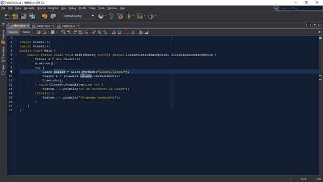 ClassNotFoundException Explicacion // ITNL - POO смотреть онлайн