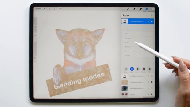 Уроки Procreate. 15. Режимы наложения. Для чего нужны. смотреть онлайн