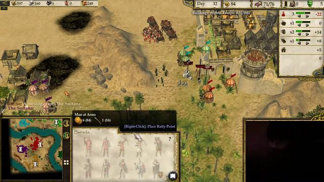 STRONGHOLD CRUSADER 2 / 9 / BEND IN THE RIVER / DESERT HEAT / NO COMMENTARY смотреть онлайн