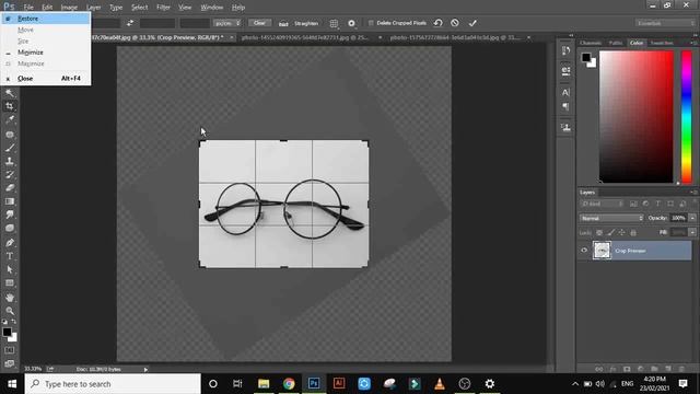 Photoshop For Beginners 2021 Urdu/Hindi Part7 Crop & History Brush Tools смотреть онлайн
