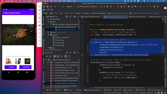 On-device product image search: Build an object detector смотреть онлайн