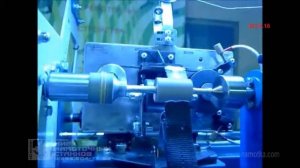 Намотка типа универсаль на станке СНС-2.0-300(У) на катушку проводом 0,05мм