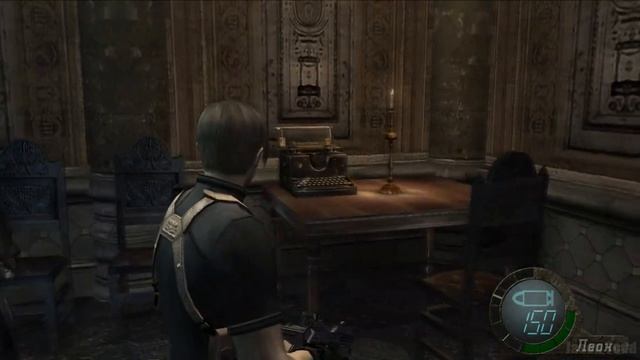 Resident evil 4 Леон справляется с правой рукой Салазара (Глава 4-1).mp4