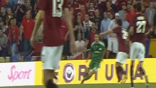 AC Sparta Praha - Champions League Qualification 2009/2010 HIGHLIGHTS смотреть онлайн