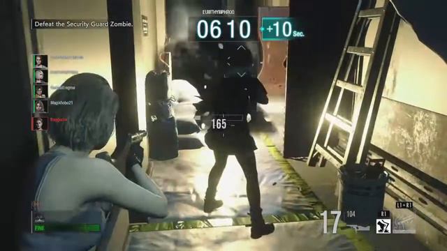 Third sequence receiving a C rank... - RESIDENT EVIL RESISTANCE #4 смотреть онлайн