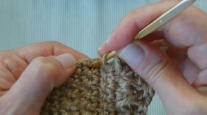 Простая сумка из джута.