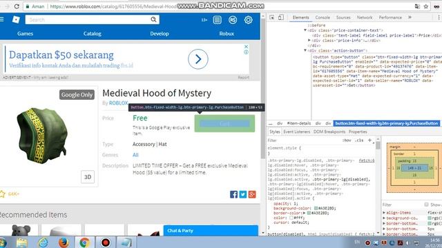 {OMG} HOW TO GET Medieval Hood of Mystery 100%WORKED | ROBLOX смотреть онлайн
