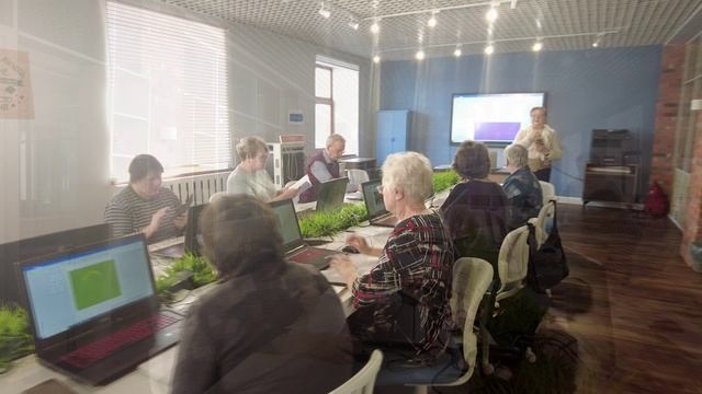 Цифровые технологии для старшего поколения в ЦОПП Кузбасс