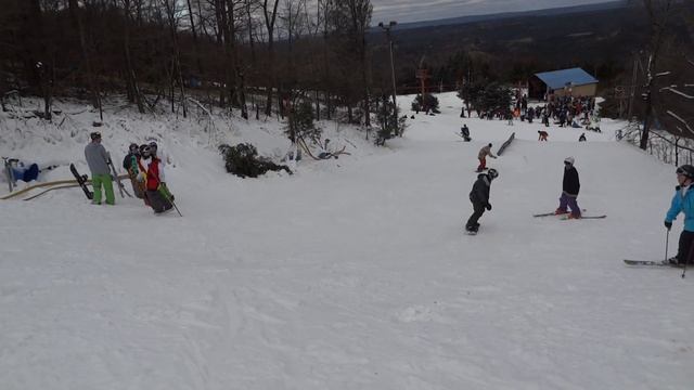 Sony DSC HX9V - Video Test - Snowboard смотреть онлайн