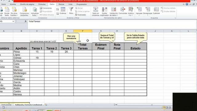 Explicacion Ejercicio 6 de excel Intermedio смотреть онлайн