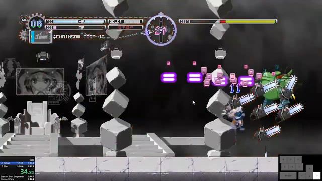 Touhou Luna Nights: Any% Boss Guide смотреть онлайн