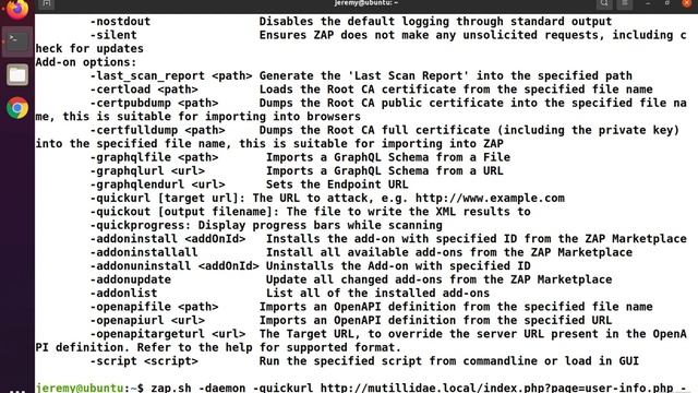How to Start OWASP ZAP from Command Line смотреть онлайн