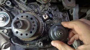 Митсубиси Грандис 2.4 Замена ГРМ и Баланс вал !!!