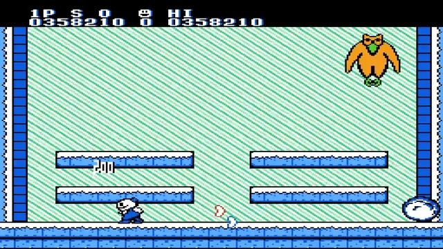 Snow Bros денди полное прохождение смотреть онлайн