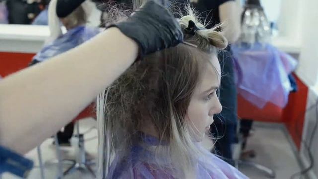 Урок по окрашиванию балаяж