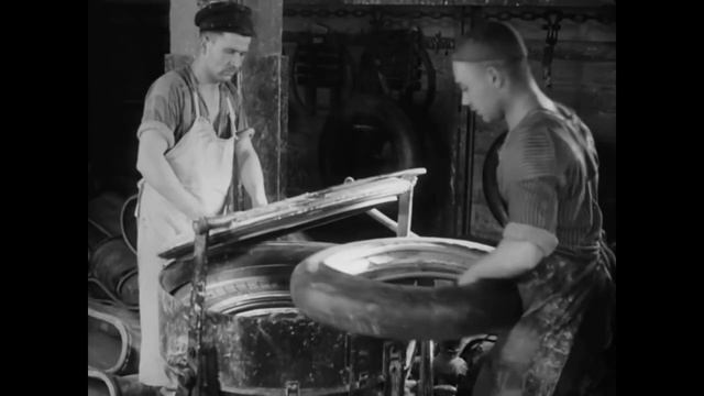 Как в старину делали автомобильные шины