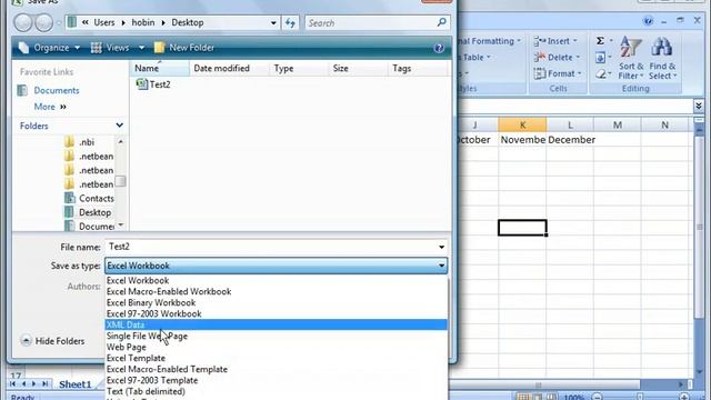 Excel 2007 Tutorial 3 File formats смотреть онлайн