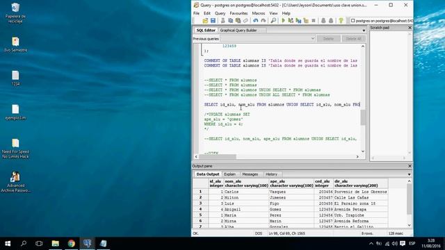 980 Grupo 1 PostgreSQL Tutorial 9 смотреть онлайн