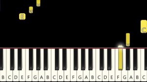Sleep Well - CG5 (from Poppy Playtime Chapter 3) - Fast and Slow (Easy) Piano Tutorial - Beginner