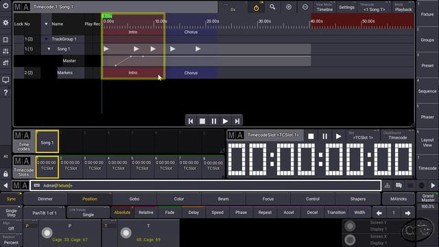 grandMA3 Timecode смотреть онлайн