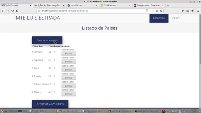 Curso Laravel 7.3 Parte 7: CRUD con Estilos en Laravel смотреть онлайн