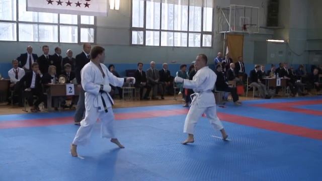 Kumite Male 1st round Ivan Filimonov (Tambov) vs Daniel Pytkeev (Irkutsk) смотреть онлайн