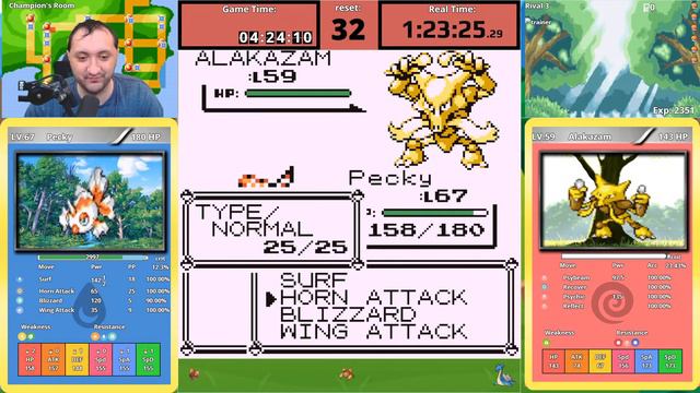 How Fast Can I Beat Pokemon Red and Blue with Goldeen Only? смотреть онлайн