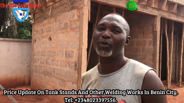 EDO: Price Update Of Three Steps Water Tanks Stand And Other Welding Works In Benin City, Edo State смотреть онлайн