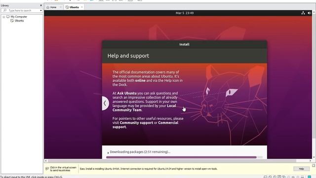 Centos 7 and Ubuntu install on VMware Workstation смотреть онлайн