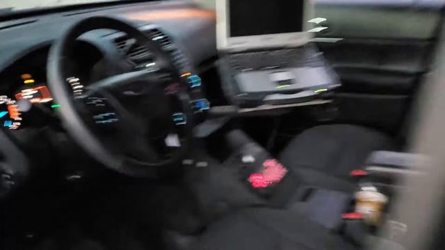 2017 Black Ford Explorer Police Package Fully Equipped With Equipment